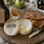 Normandie terroir : cidre et fromages AOP en circuits courts, planche normande