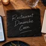 Caen restaurants open sunday : horaires et réservations à vérifier