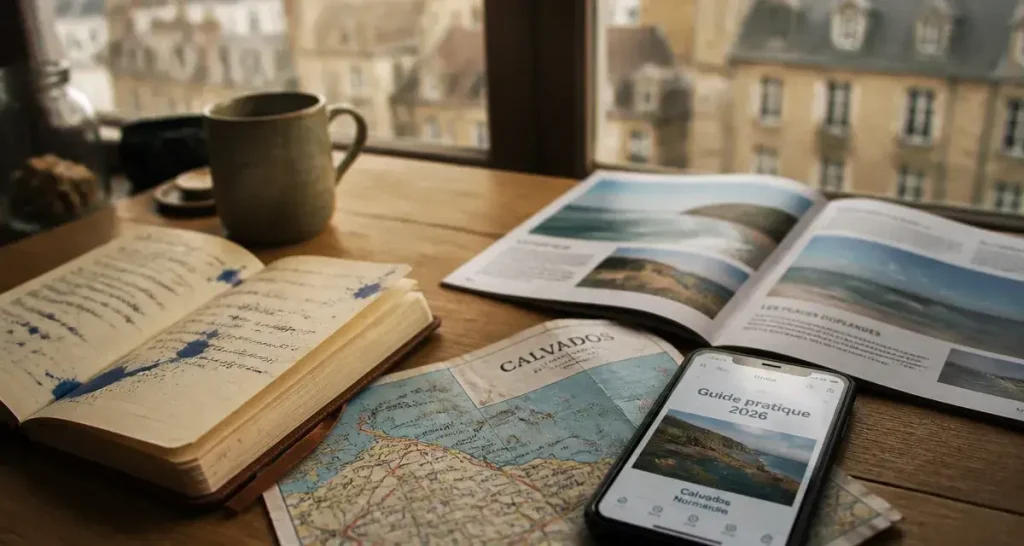 caen tourisme brochure : guide, plan et carte pour séjour à Caen