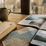 caen tourisme brochure : guide, plan et carte pour séjour à Caen