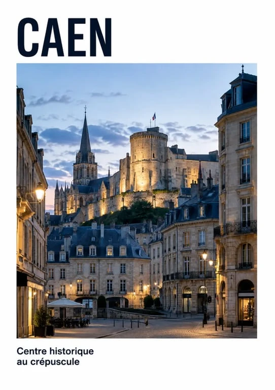 Que visiter a Caen : le Château de Caen et le centre historique