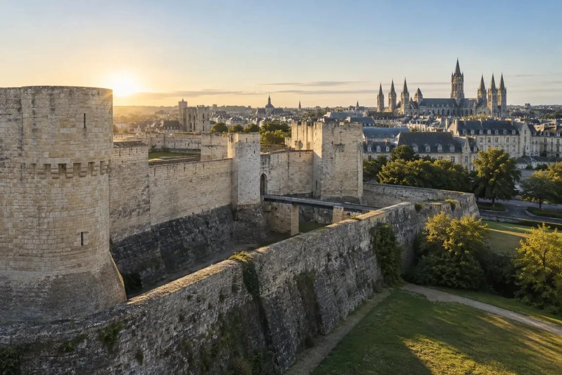 Visiter Caen et sa région : château de Caen et centre historique