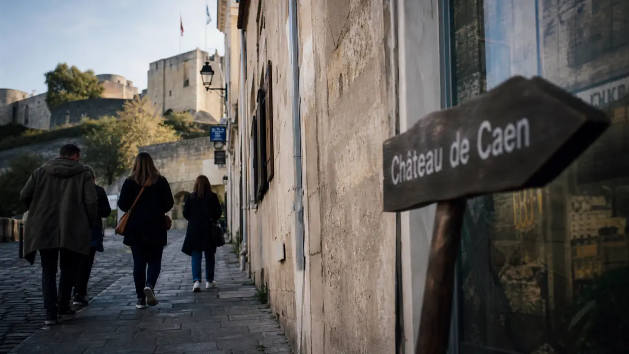 Que visiter a caen : Château de Caen, visite en ville