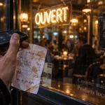 Restaurants ouverts Caen : vérifiez la cuisine en vitrine, enseigne OUVERT